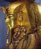 sarcophage d'or de Toutankhamon au mus�e du Caire (photo PG)