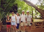 avec nos amis Franoise et Fernand au parc de Casela