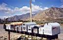 les boites aux lettres dans le D�sert de Mojave