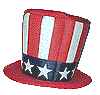 le c�l�bre chapeau de l'Oncle Sam !